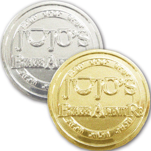 メッキ 金・銀色 ブラスト(マット)
