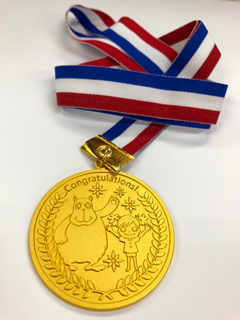 Tokyo_International_Preschool 様 発表会受賞メダル