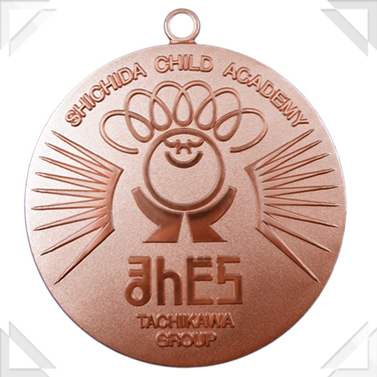 磨きコントラストブロンズ60㎜　表彰メダル