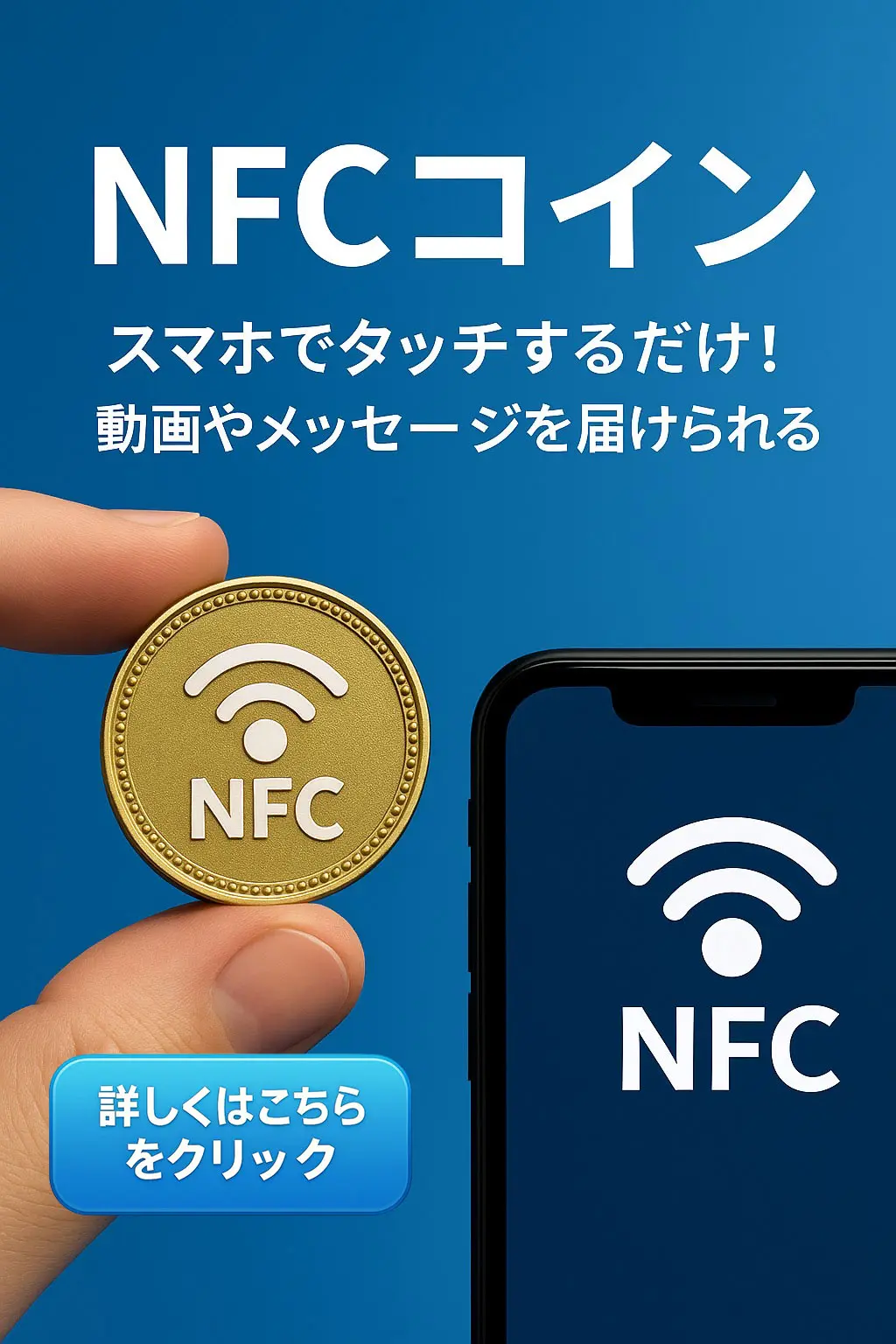 スマホでタッチ! NFCコイン