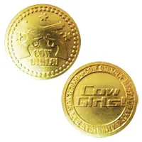 レストラン＆アメリカンバー Cow Girl's 様　店内通貨コイン